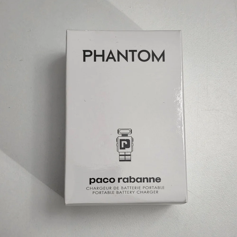 Paco Rabanne Phantom Portable Battery Charger NEW in Box (NO CORDS)
